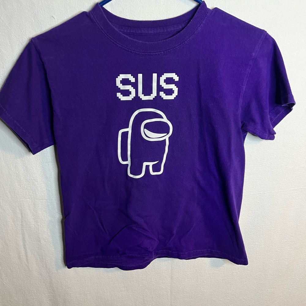 Gildan Purple Kids T-Shirt with Graphic